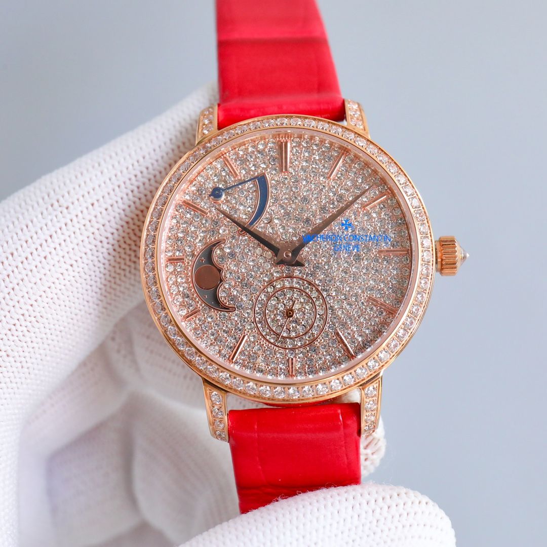Vacheron Constantin Patrimony Moon Phase Super Clone Watch for Sale 979840047