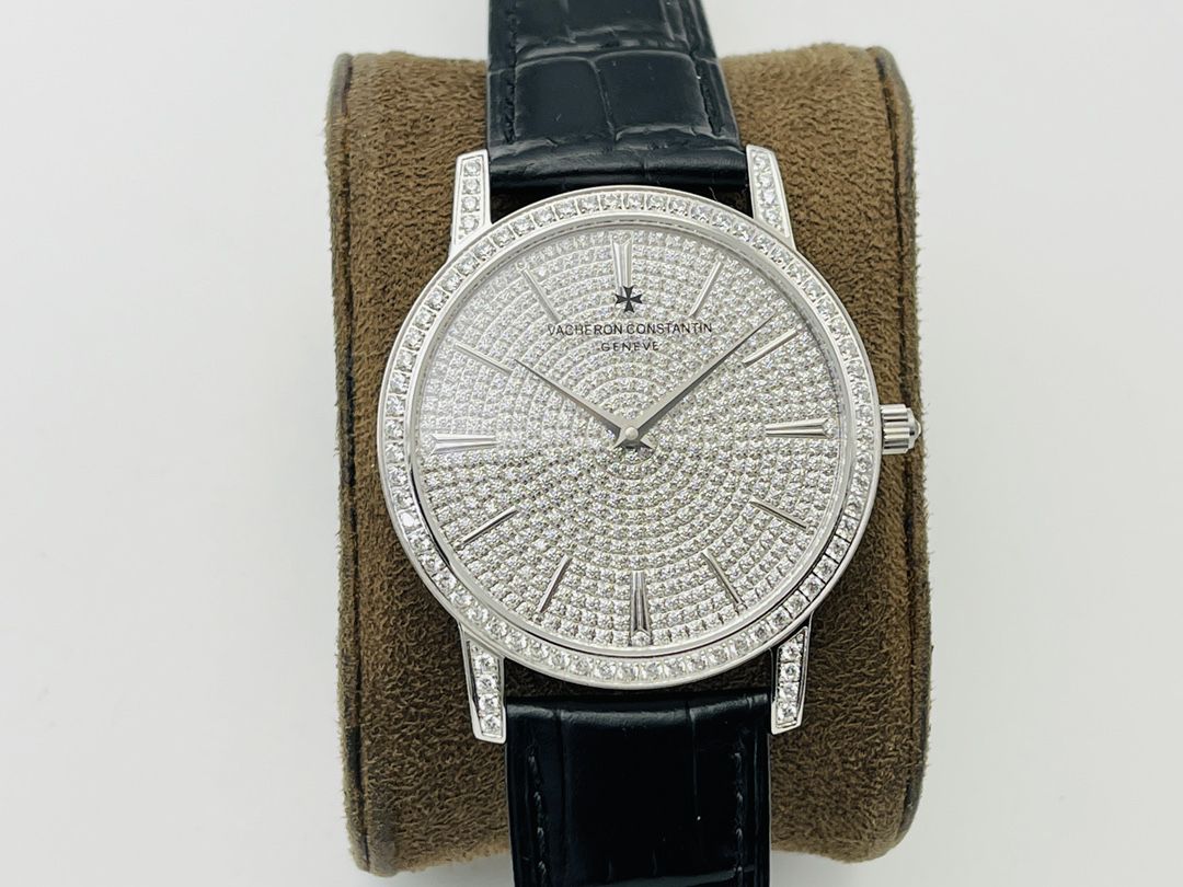 0-185.jpg Vacheron Constantin Patrimony Super Clone Men's Watch, AAA Replica 1124402065 - front view