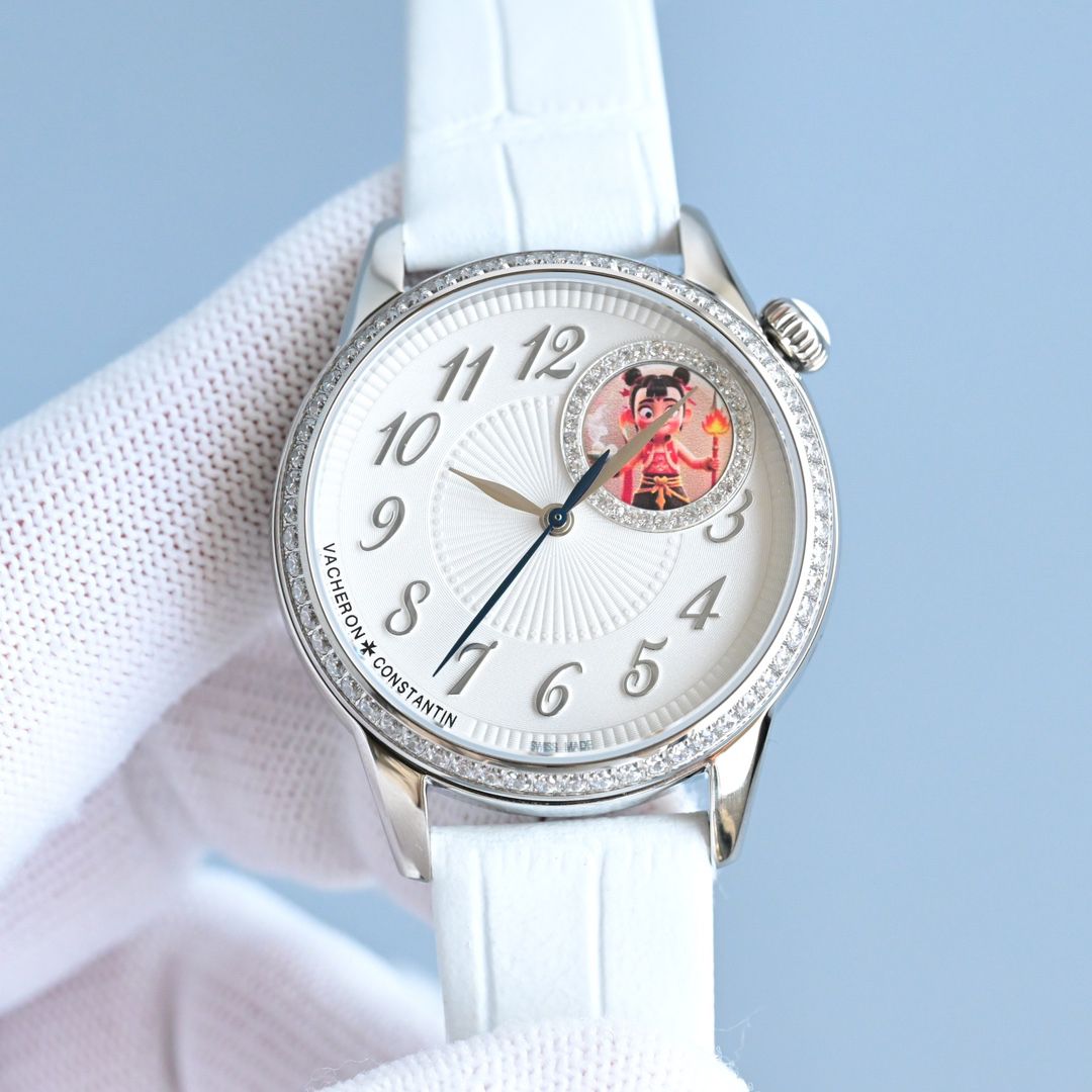 Vacheron Constantin Égérie Super Clone Ladies Watch 1:1 Replica 1040237432 - front view