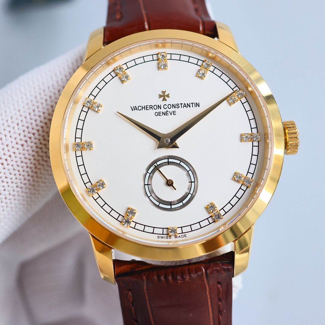 Vacheron Constantin Patrimony Men's Luxury Replica Watch with COD 979720513 - front view
