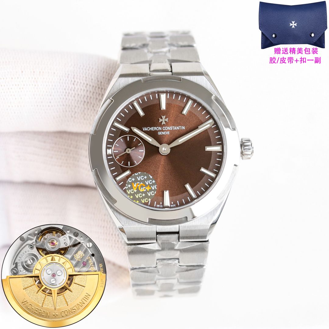 Ladies' Vacheron Constantin Overseas Super Clone Watch with Cash on Delivery 1101763726 - front view