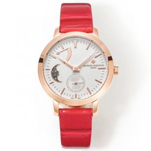 Vacheron Constantin Patrimony 1:1 Super Clone Moon Phase Watch for Women 1096496429 - front view