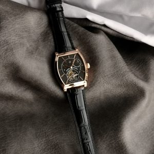 Vacheron Constantin Malte Men's Platinum Tourbillon Super Clone Watch 1056215768 - front view