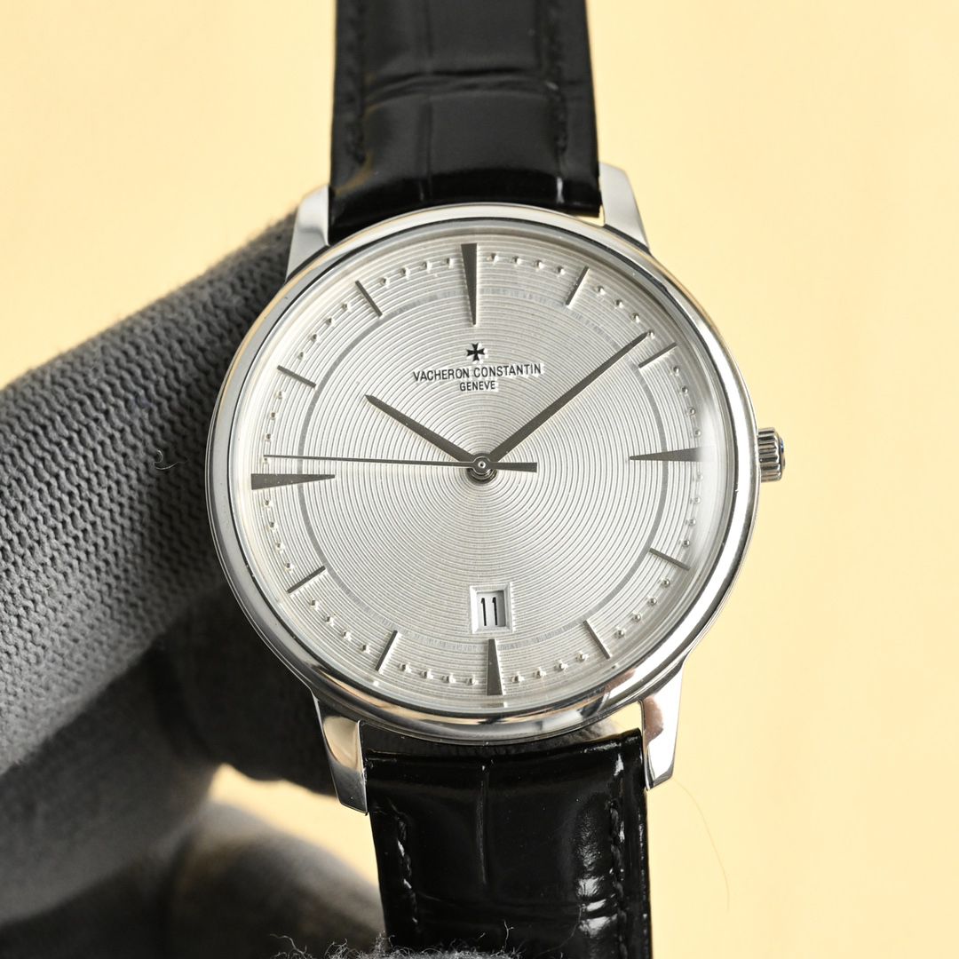 Vacheron Constantin Patrimony Super Clone Watch in 18k White Gold 1116249976 - front view