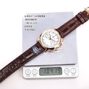 Vacheron Constantin Patrimony 1:1 Super Clone Manual Chronograph Watch 1146103311 - front view | Patrimony