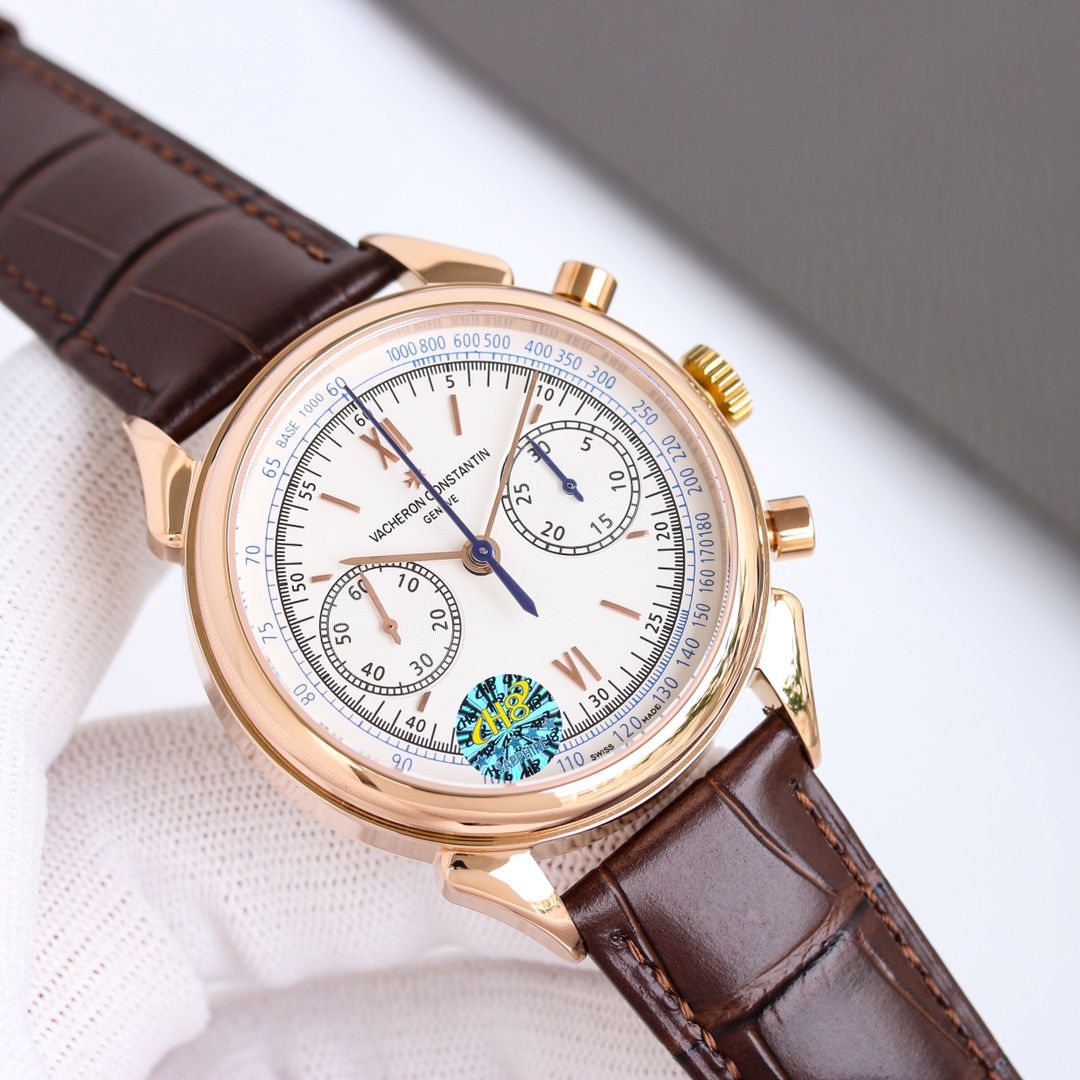 Vacheron Constantin 1955 Super Clone Chronograph - Premium Replica Watch 1126476464 - front view