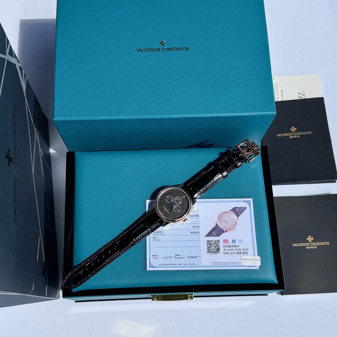 Vacheron Constantin Patrimony Perpetual Calendar Super Clone Watch 1134511392 - front view | Patrimony