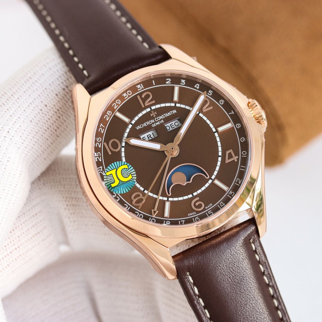 Vacheron Constantin FIFTYSIX Complete Calendar 1:1 Super Clone Watch 1137554703 - front view | Fiftysix