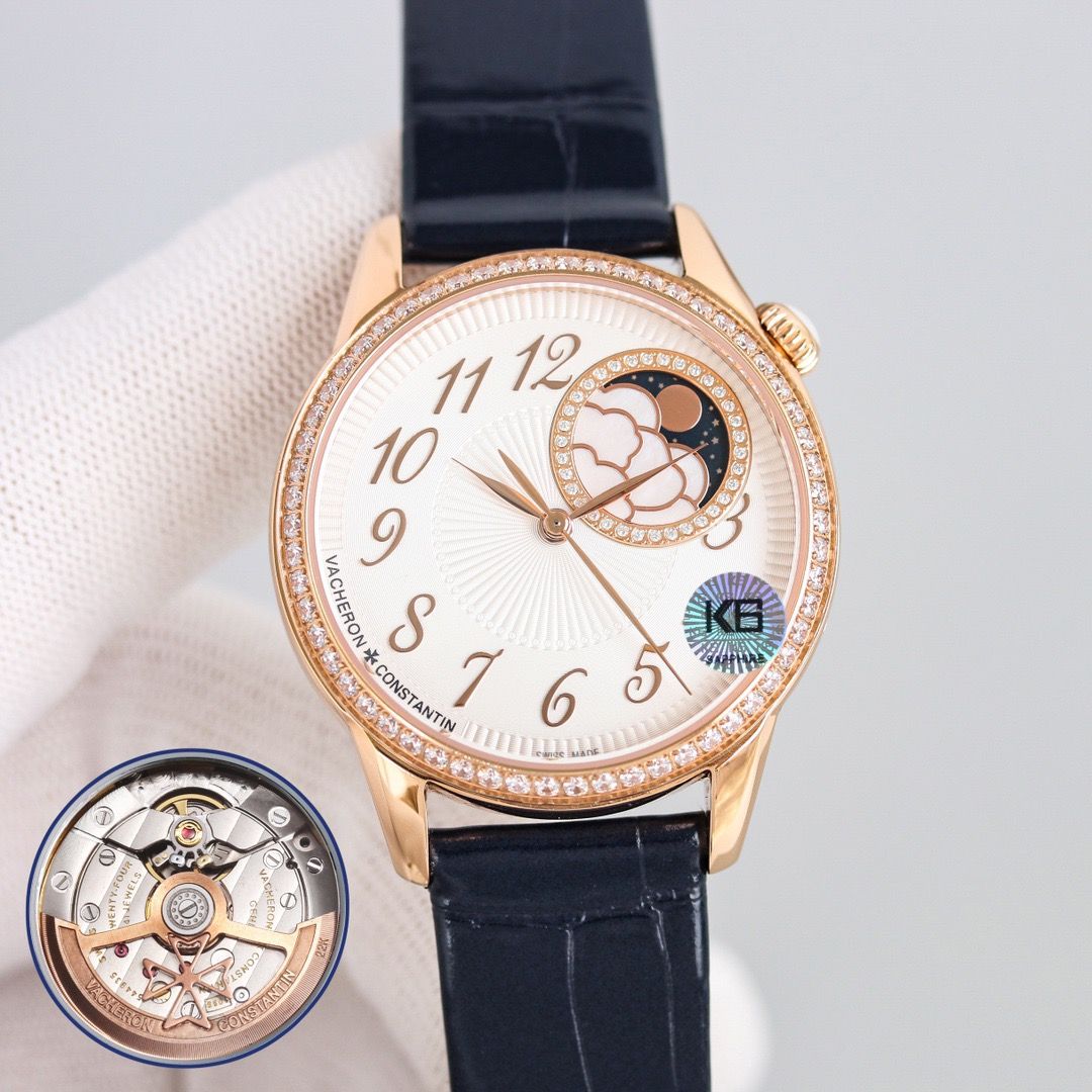 Vacheron Constantin Égérie Super Clone Ladies Watch with Cash on Delivery 1098449004 - side view | Égérie