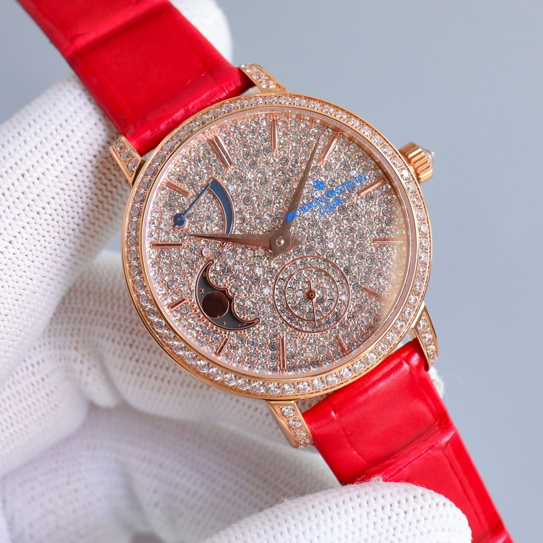 Vacheron Constantin Patrimony Moon Phase Super Clone Watch for Sale 979840047