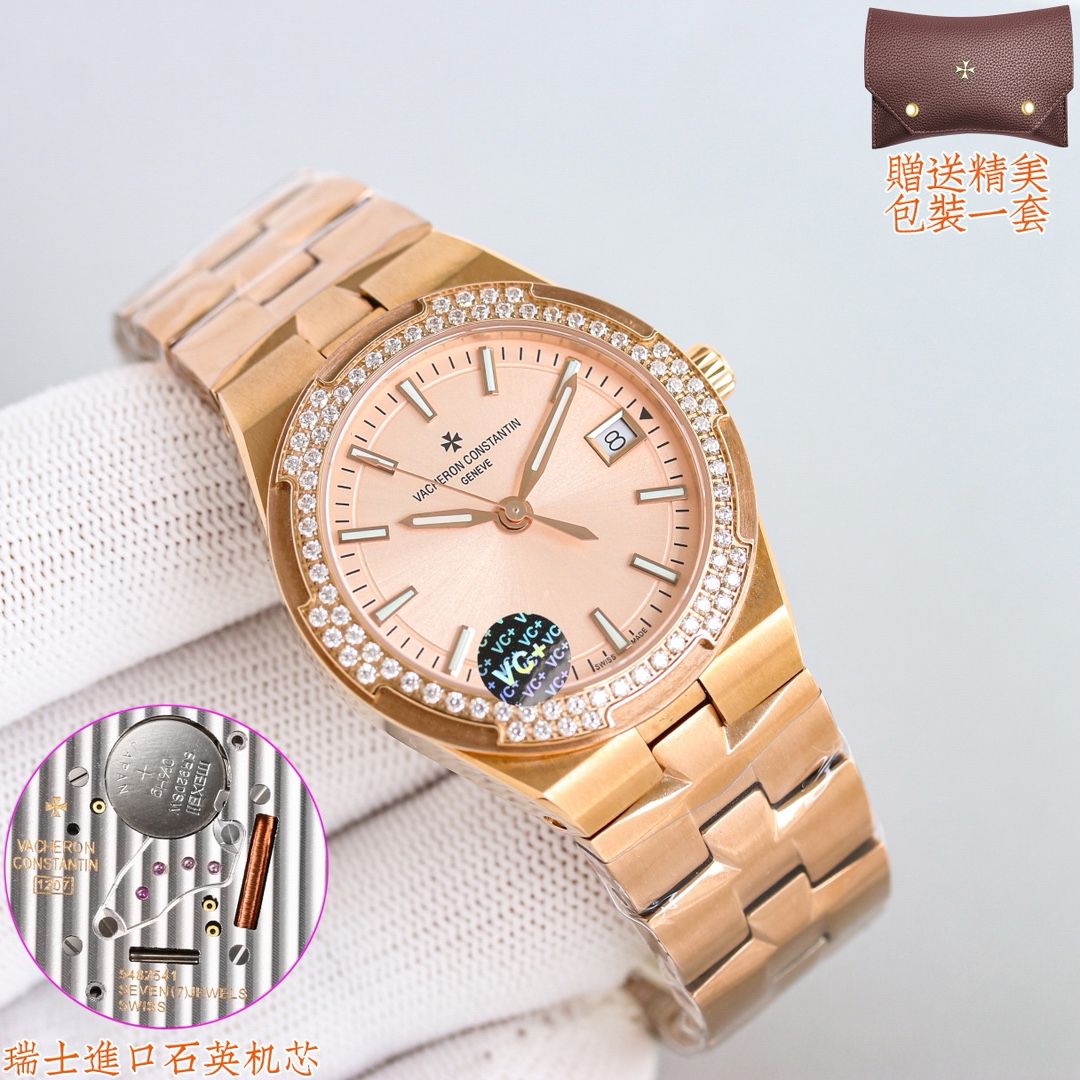 Vacheron Constantin Overseas Super Clone Watch with Cash on Delivery 1123793351 - side view