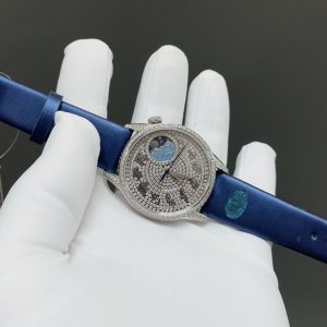 Vacheron Constantin Égérie Moon Phase Super Clone Ladies Watch 37mm 1033062240 - side view
