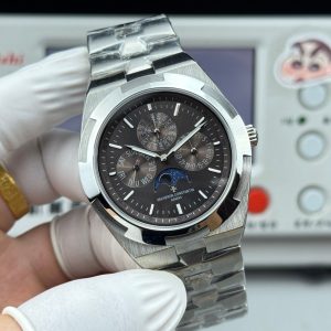 Vacheron Constantin Overseas Super Clone Watch with Perpetual Calendar 1137040780 - side view