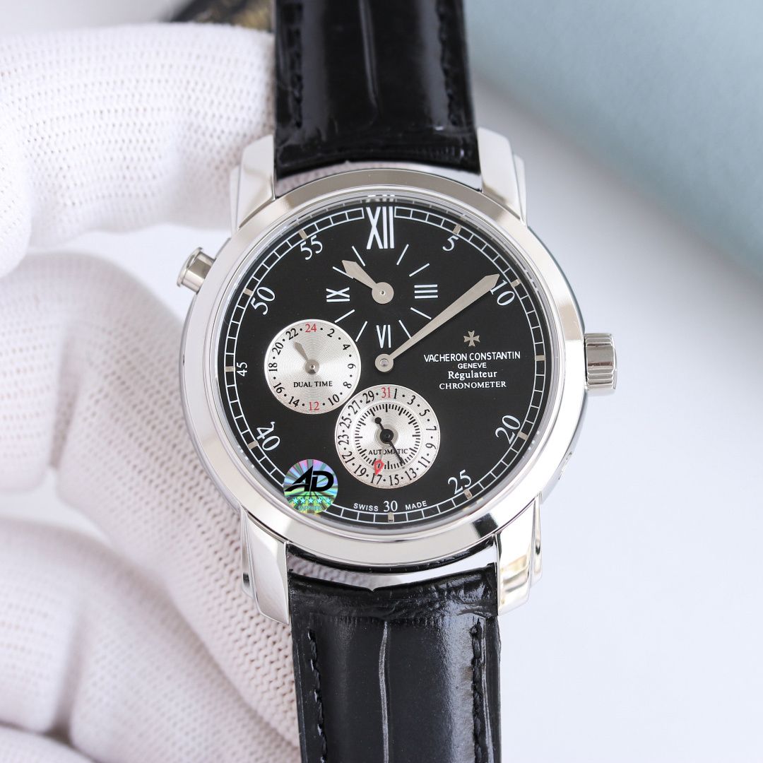 Vacheron Constantin Malte Super Clone AAA Replica Watch with Dual Time 1146087280 - side view