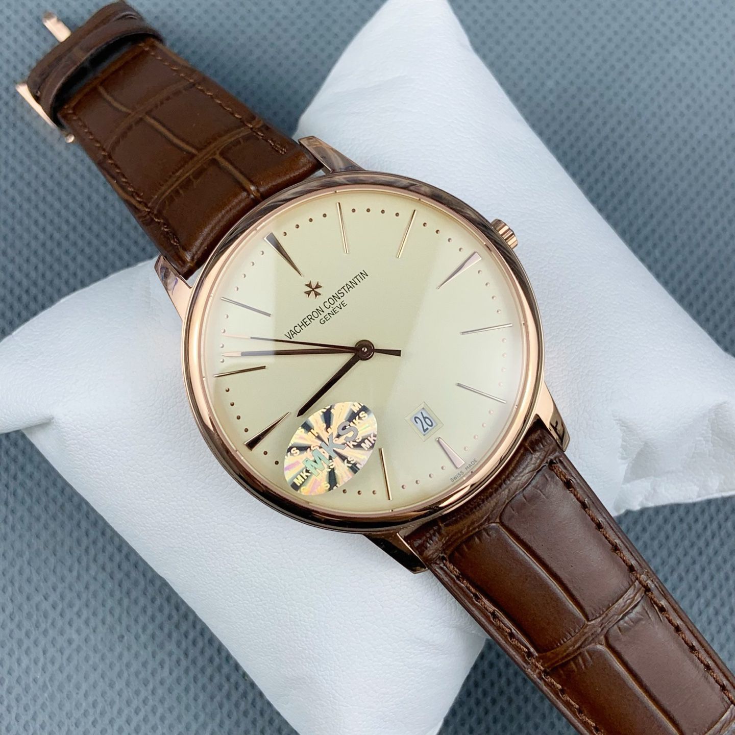Vacheron Constantin Patrimony 1:1 Super Clone Watch with Cash on Delivery 1121385230 - side view | Patrimony