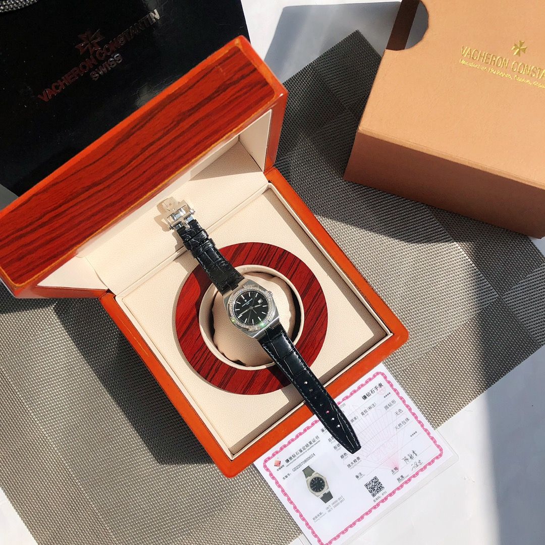Vacheron Constantin Overseas Ladies 33mm Super Clone Watch Cash on Delivery 1124549876 - side view