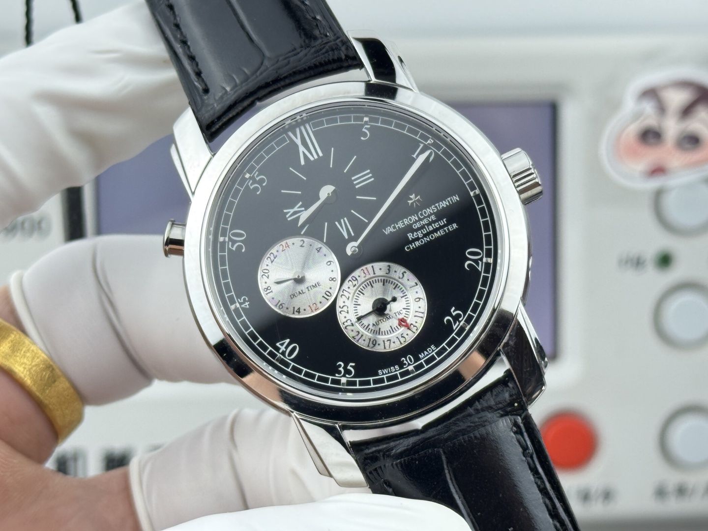 3-797.jpg Vacheron Constantin Malte Dual Time Super Clone Watch | Cash on Delivery 1146326229 - close-up | Malte