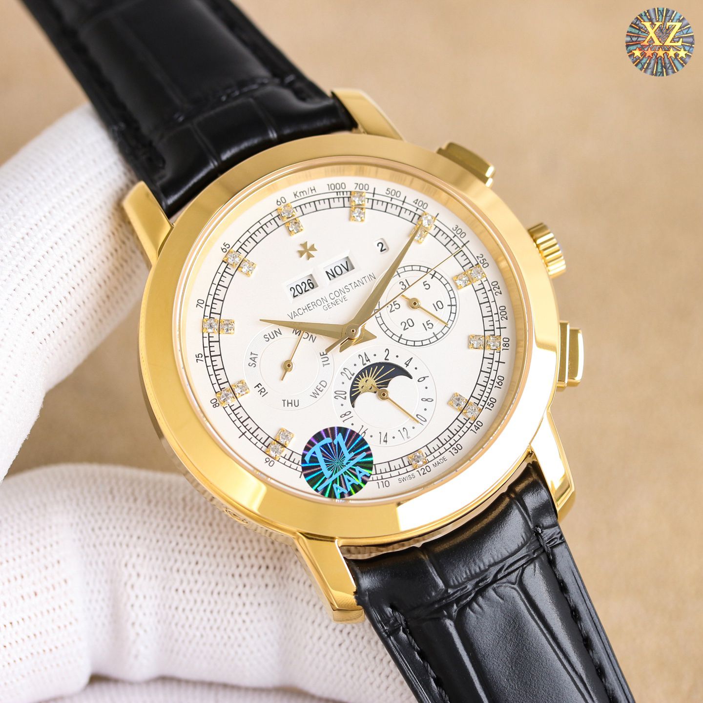 4-888.jpg Vacheron Constantin Patrimony Super Clone Watch | Luxury 1:1 Replica 1140017442 - close-up | Patrimony
